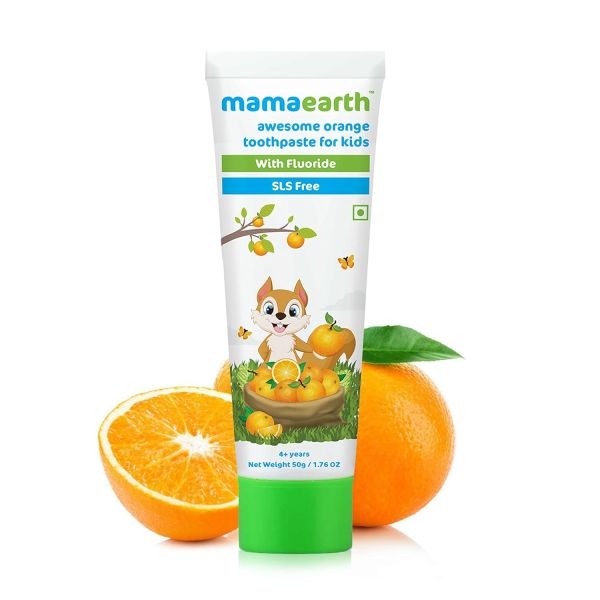 Mamaearth Awesome Orange Toothpaste,50Gm - Image 2