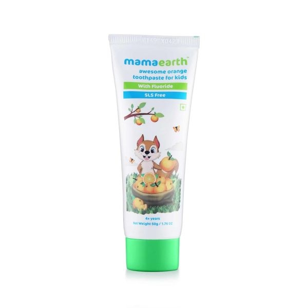 Mamaearth Awesome Orange Toothpaste,50Gm - Image 3