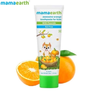 Mamaearth Awesome Orange Toothpaste,50Gm