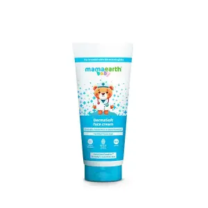 Mamaearth Baby DermaSoft Face Cream with SensiCareComplex™ for Baby's Sensitive Skin - 80gms