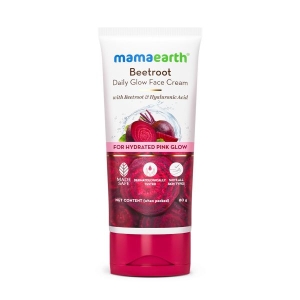 Mamaearth Beetroot Daily Glow Face Cream With Beetroot & Hyaluronic Acid - 80g