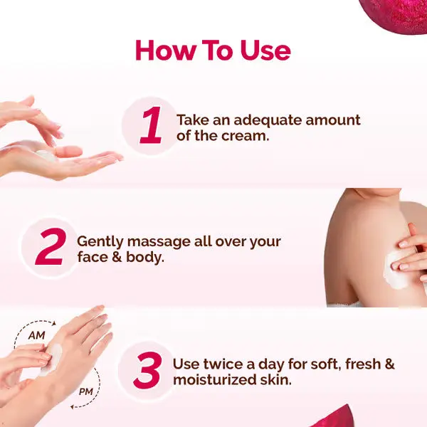 Mamaearth Beetroot Hydraful Light Moisturizing Cream with Beetroot & Hyaluronic Acid for Hydrated Pink Glow - 200 g - Image 5