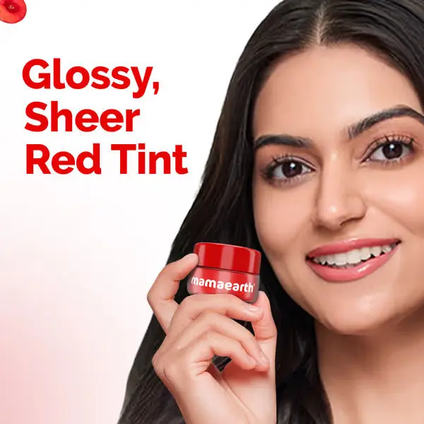 Mamaearth Cherry Moisture Therapy Lip Balm with Cherry & Vitamin E for Dry & Chapped Lips- 15 g - Image 5
