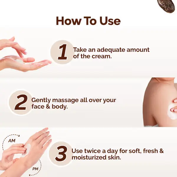 Mamaearth Cocoa Rich Moisturizing Cream with Cocoa Butter & Vitamin E for Deep Nourishment - 200 g - Image 5