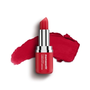 mamaearth Creamy Matte Long Stay Lipstick with Murumuru Butter and Vitamin E for 8-Hour Long Stay (Flakeproof & Non-Drying | Intense Color Payoff) - 4.2g (Ruby Crush)