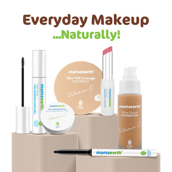 mamaearth Glow Full Coverage Compact With SPF 30 - 9g | Crème Glow - Image 4