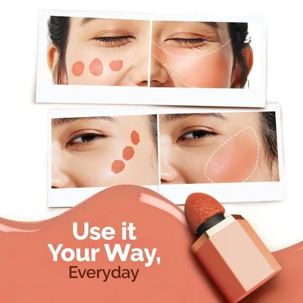 mamaearth Glow Serum Blush with Vitamin C & Peach Extract - 5 ml - Peach Passion - Image 5