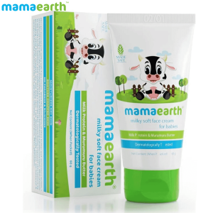Mamaearth Milky Soft Baby Face Cream With Muru Muru Butter, 60G