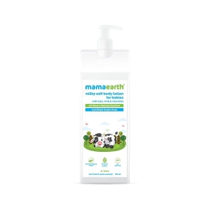 mamaearth Milky Soft Body Lotion with Oats, Milk & Calendula - 400 ml