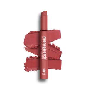 mamaearth Moisture Matte Longstay Lipstick With Avocado Oil & Vitamin E For 12 Hour Long Stay-05 Bubblegum Nude - 2 G