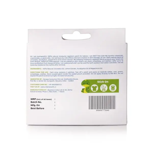 Mamaearth Mosquito Repellant Patches, 24 Pcs - Image 3