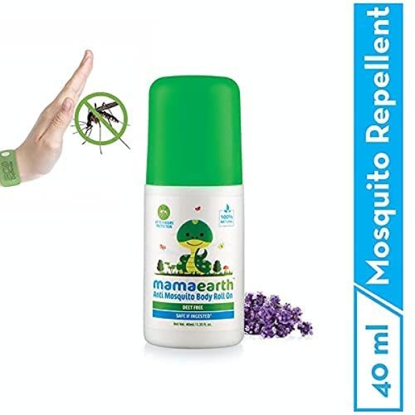 Mamaearth Natural Anti Mosquito Body Roll On, 40ml - Image 2