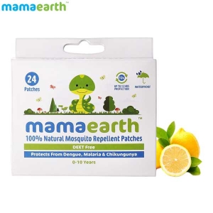Mamaearth Natural Repellent Mosquito Patches For Babies, 24 Pcs