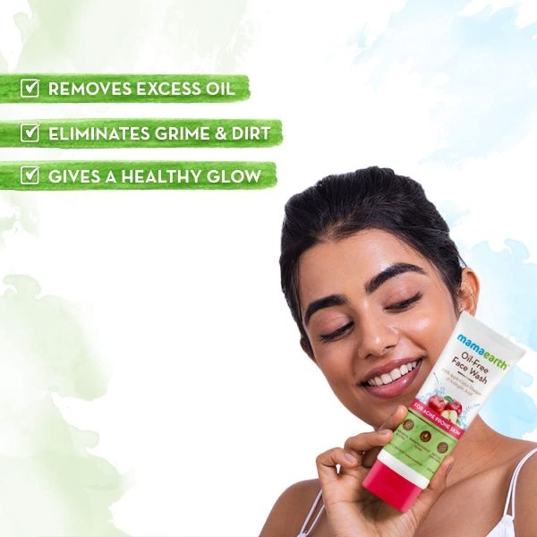 mamaearth Oil Free Face Wash - 100ml - Image 3