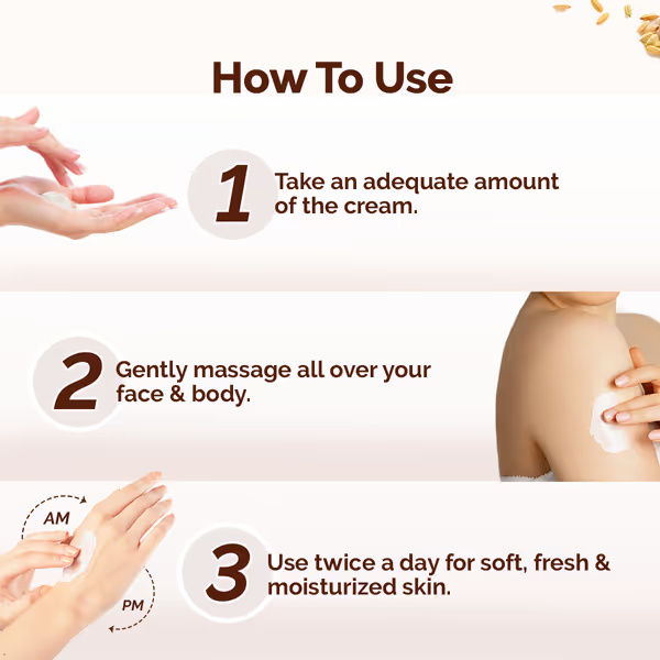 Mamaearth Rice Dewy Bright Light Moisturizing Cream with Rice Water & Niacinamide for Glass-Skin - 200 g - Image 5