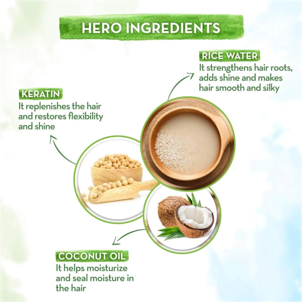 mamaearth Rice Water Conditioner - 250ml - Image 3