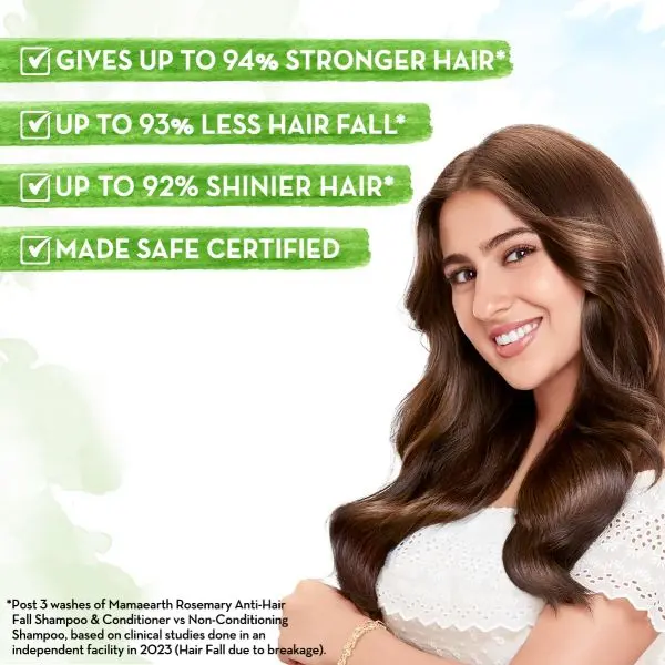 Mamaearth Rosemary Anti-Hair Fall Shampoo 250ml - Image 4