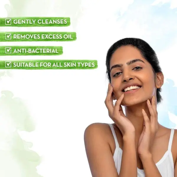 mamaearth Tea Tree Foaming Face Wash with Tea Tree & Salicylic Acid for Acne & Pimples – 150ml - Image 2