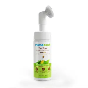 mamaearth Tea Tree Foaming Face Wash with Tea Tree & Salicylic Acid for Acne & Pimples – 150ml