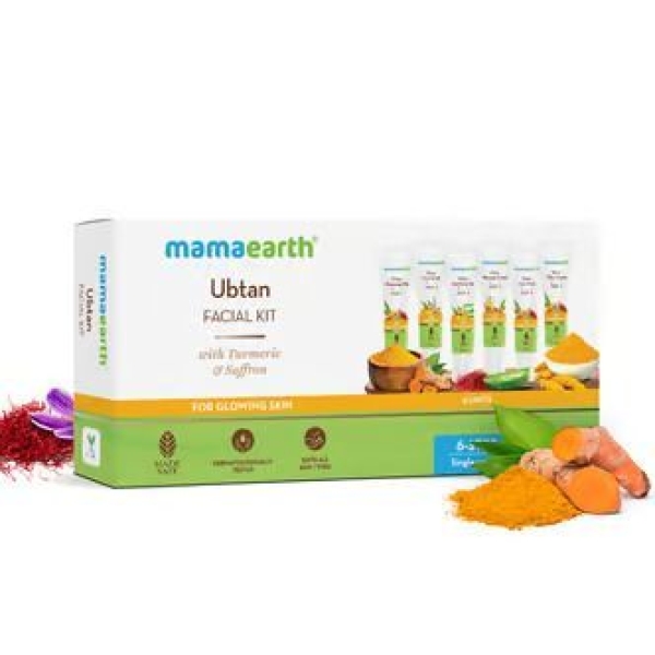 Mamaearth Ubtan Facial Kit Skin Care Beauty Products - Image 2