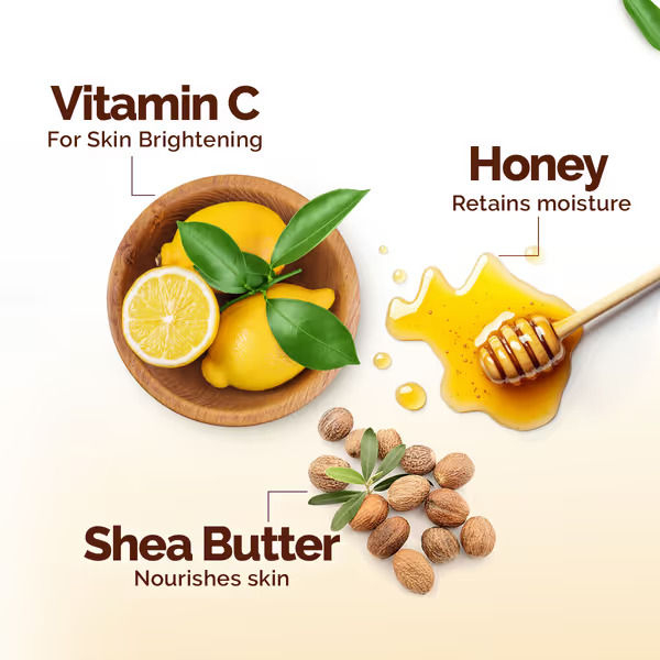 mamaearth Vitamin C Daily Glow Body Lotion For Skin Brightening -400 ml - Image 5