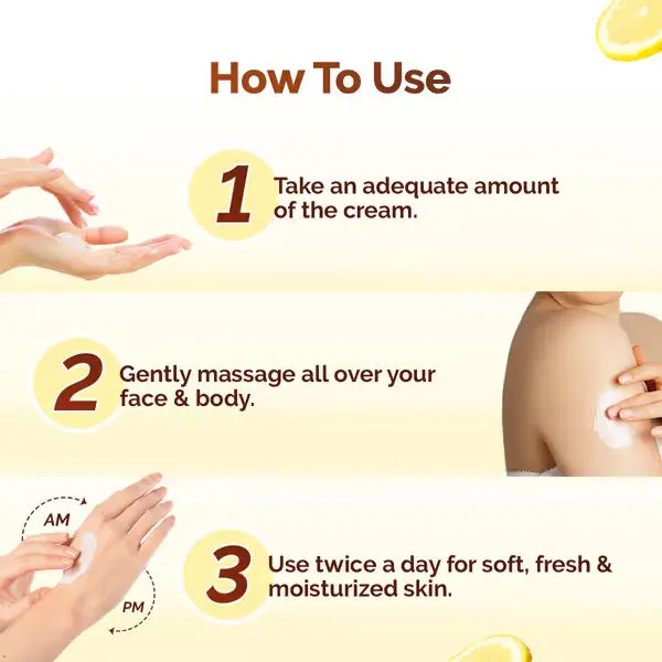 mamaearth Vitamin C Daily Glow Light Moisturizing Cream with Turmeric & Vitamin C for Skin Brightening - 200 g - Image 5