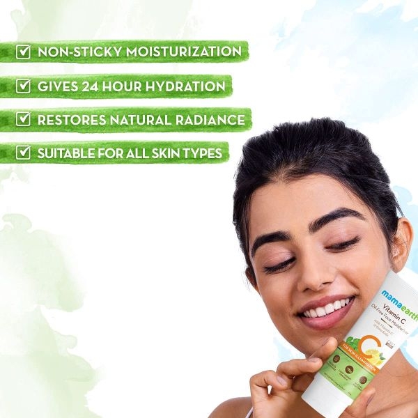 mamaearth Vitamin C Oil Free Face Moisturizer-80g - Image 2