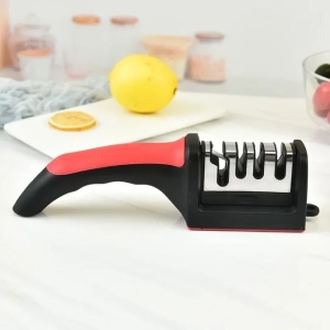 Manual Knife Sharpener 3 Stage Sharpening Tools for Ceramic Steel and Knives