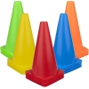 Marking Cones Football Cones 9" Set of 6 | Sturdy PU Material / Football Cone For Agility Training