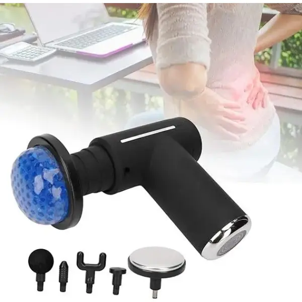 Massage Gun Deep Tissue Vibration Body Fascia Thermal Therapy Heat Cold Massage Gun - Image 4