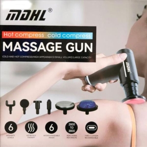 Massage Gun Deep Tissue Vibration Body Fascia Thermal Therapy Heat Cold Massage Gun