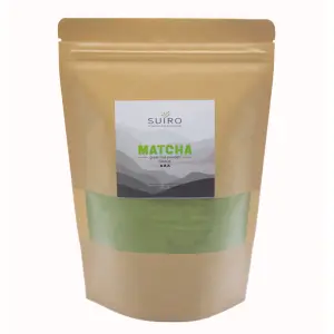 Matcha Green Tea  Grade - 3A (AAA)-  Detox & Natural weight loss, focus, calm & Antioxidant Rich - 150GMS - Kraft pack - Suiro Teas