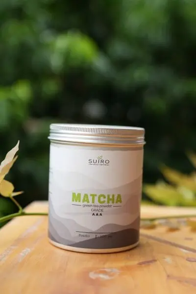 Matcha Green Tea Grade - 3A (AAA) - Detox & Natural weight loss, focus, calm & Antioxidant Rich - 150GMS - Suiro Teas