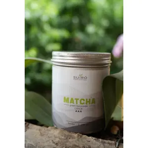 Matcha Green Tea Grade- 3A (AAA)- Detox & Natural weight loss, focus, calm & Antioxidant Rich - 250GMS - Suiro Teas