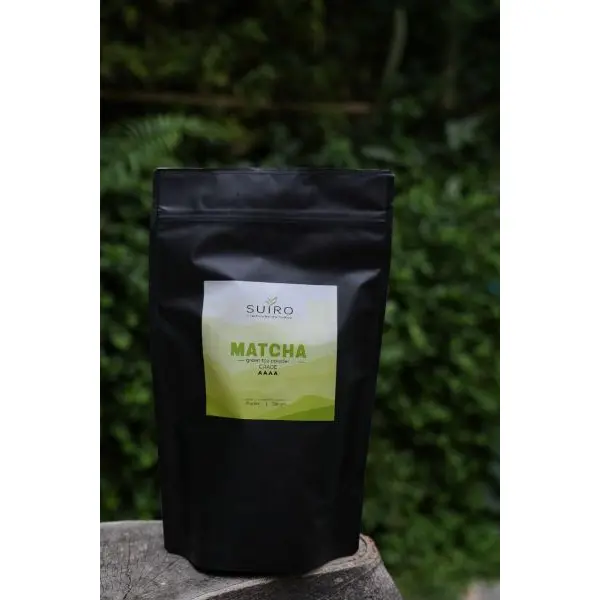 Matcha Green Tea Grade - 4A (AAAA)-  Detox & Natural weight loss, focus, calm & Antioxidant Rich  - 250GMS - Kraft pack - Suiro Teas - Image 2