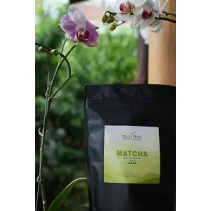 Matcha Green Tea Grade - 4A (AAAA)-  Detox & Natural weight loss, focus, calm & Antioxidant Rich  - 250GMS - Kraft pack - Suiro Teas