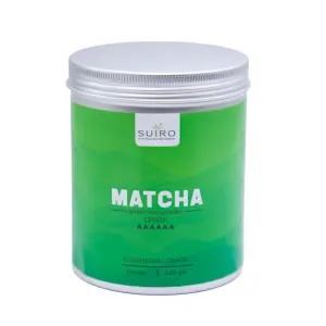 Matcha Green Tea Grade - 6A(AAAAAA)- Detox & Natural weight loss, focus, calm & Antioxidant Rich  -150GMS - Suiro Teas