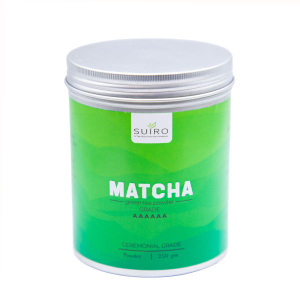 Matcha Green Tea Grade - 6A(AAAAAA)- Detox & Natural weight loss, focus, calm & Antioxidant Rich - 250GMS - Suiro Teas
