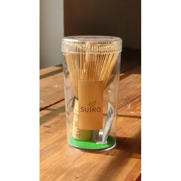 Matcha Mixing Bamboo Whisk - Suiro Teas - Image 2