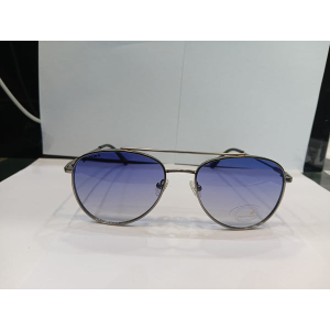Matt Light gun Aviator Unisex Sunglasses M256BU2