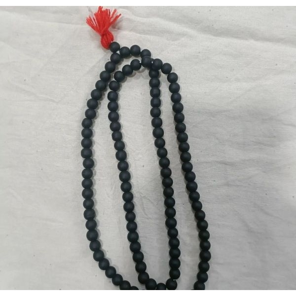 Matte Black Beads 8Mm, Diy For Making Bracelet, Neacklace (Unisex) - Image 4