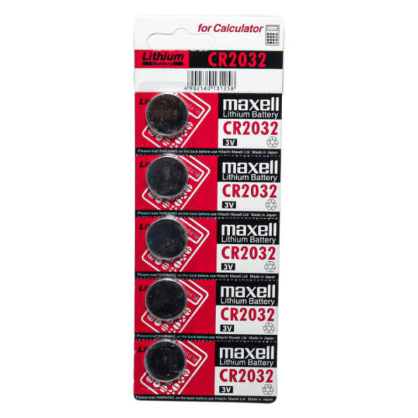 Maxell CR2032 3V Lithium Coin Battery- 1 pc - Image 4