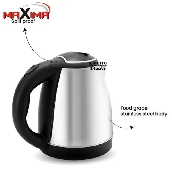 MAXIMA MX-1941SS Premium Quality 1500W Electric Kettle Water Boiler 15 - Image 3