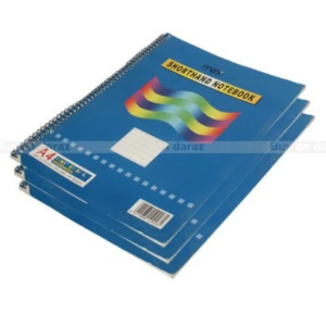 Maxleaf A4 Shorthand Spiral Notebook (Set Of 3)