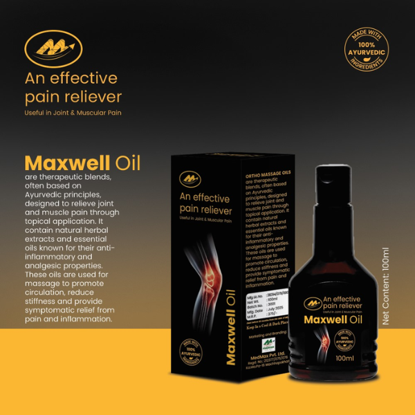 MAXWELL Ortho Massage Oil - An Effective Pain Reliever - Image 2