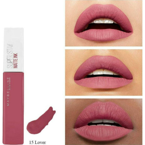 Maybelline NewYork Super Stay Matte Ink Liquid Lipstick - 15 Lover by Genuine Collection