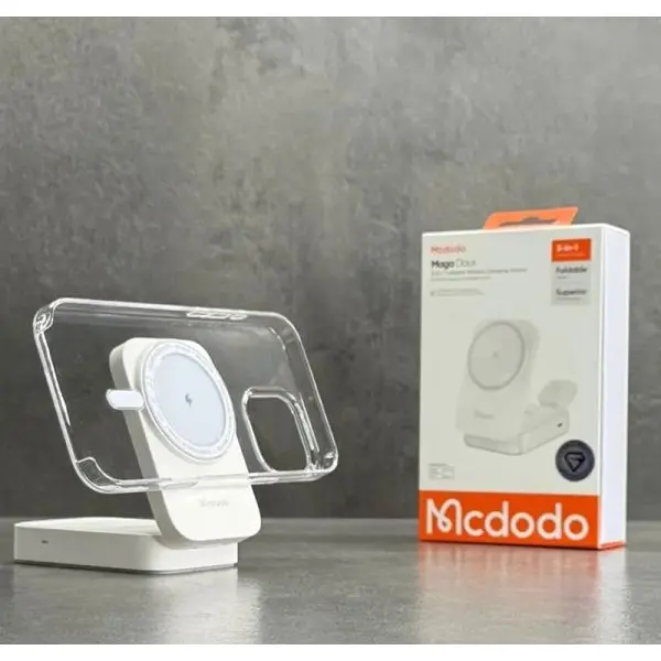 Mcdodo Maga Dock 3 in 1 Wireless charger | SASVATBIZ - Image 4