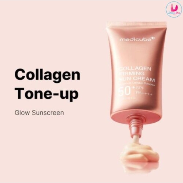 Medicube Collagen Firming Sun Cream [50ml] By Dream Skin Nepal - Image 2