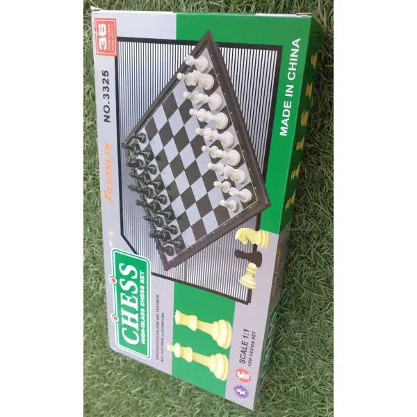 Medium Magnetic Chess Board/ Taisanlin No: 3325 A set of Magnetic Chess Board and Chess MenBy Mitrata - Image 4