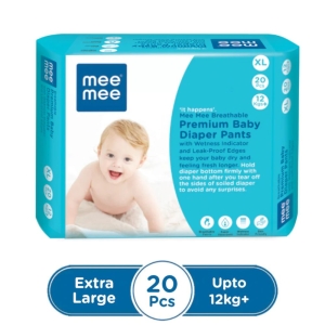 mee mee Breathable Premium Baby Diaper Pants (20 pcs, XL Size)